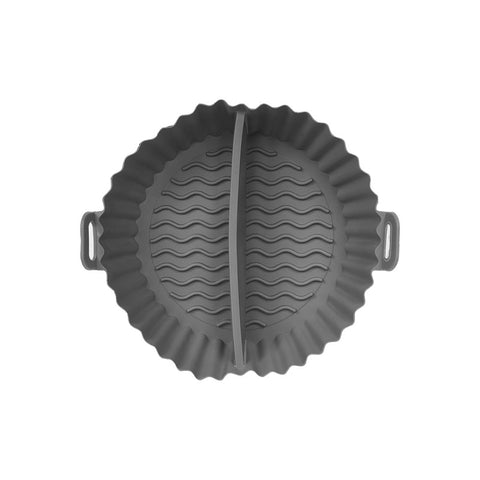 Molde Freidora de Aire Doble Compartimento Gris