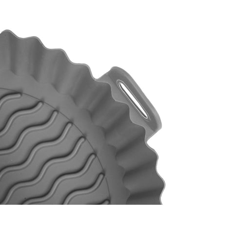 Molde Freidora de Aire Doble Compartimento Gris