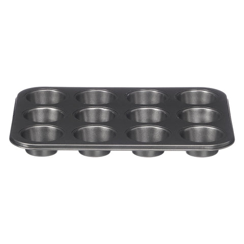 Molde Rectangular de Acero 12 Huecos Gris