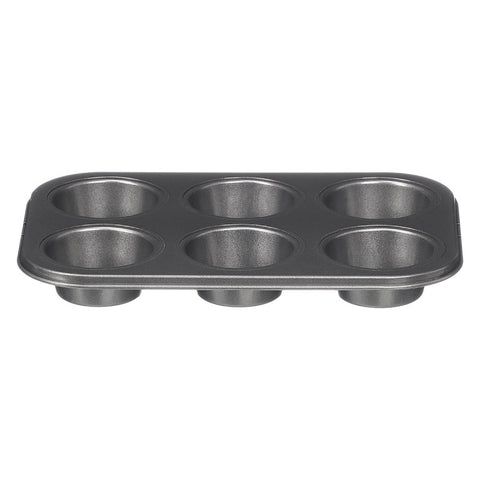 Molde Rectangular de Acero 6 Huecos Gris