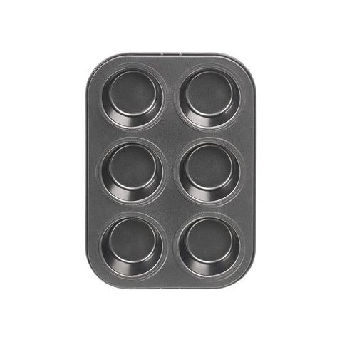 Molde Rectangular de Acero 6 Huecos Gris