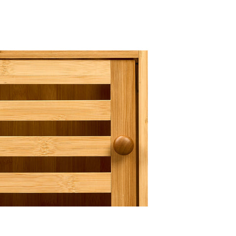 Mueble Puerta 2 Baldas Bambú