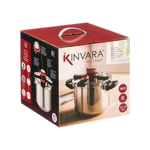 Olla Presión 8L Rueda Silicona Argón