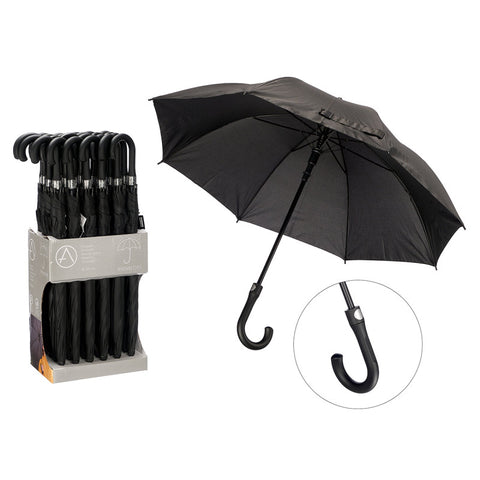 Paraguas Largo Automático Negro
