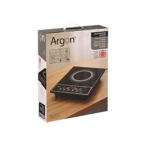 Placa de Cocina Infrarrojo 2000W Digital Argón