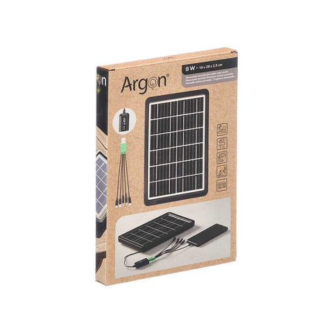 Cargador Placa Solar Portátil 8W USB