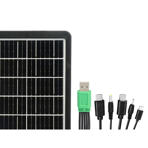 Cargador Placa Solar Portátil 8W USB