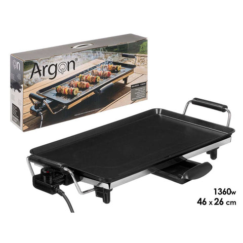Plancha Asas Asas 46x26cm 1360W Argón