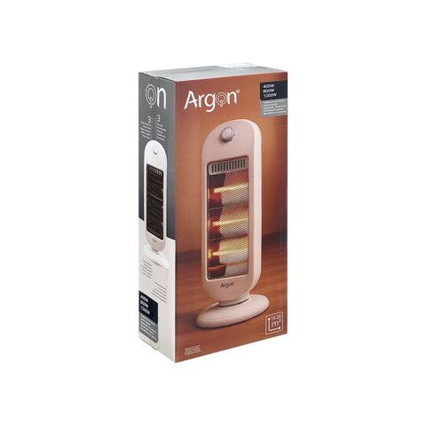 Radiador Halógeno 400W 800W 1200W Blanco Argón