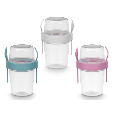 Recipiente Plástico Cubiertos 1100ml