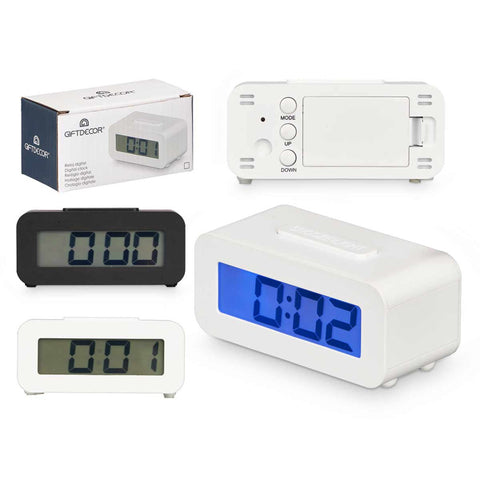 Reloj Despertador Digital surtido 2 colores