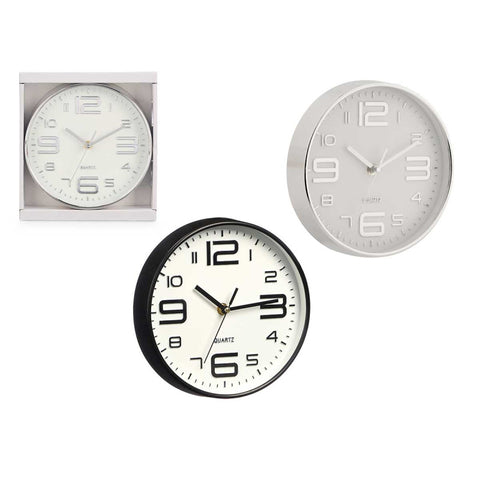 Reloj Redondo 20cm Números Grandes surtido 2 modelos