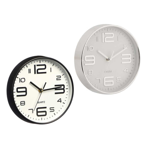 Reloj Redondo 20cm Números Grandes surtido 2 modelos