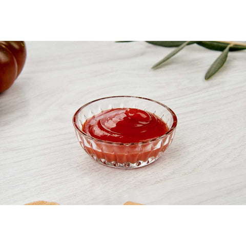 Pack 6 Salseros de Vidrio Redondos 60ml