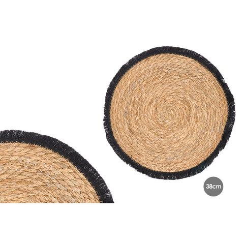 Salvamantel 38cm Flecos Negro