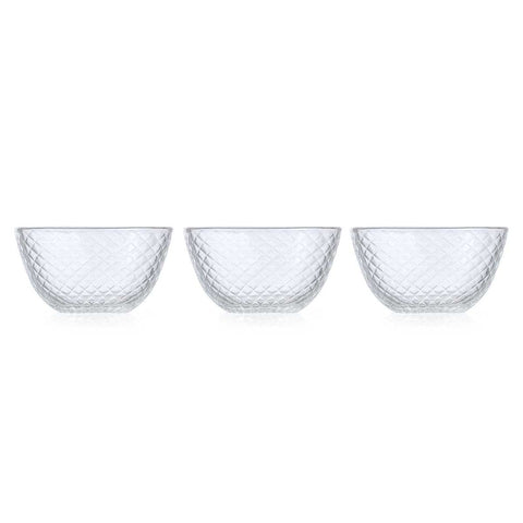 Set 3 Cuencos Aperitivo Rombos 270ml
