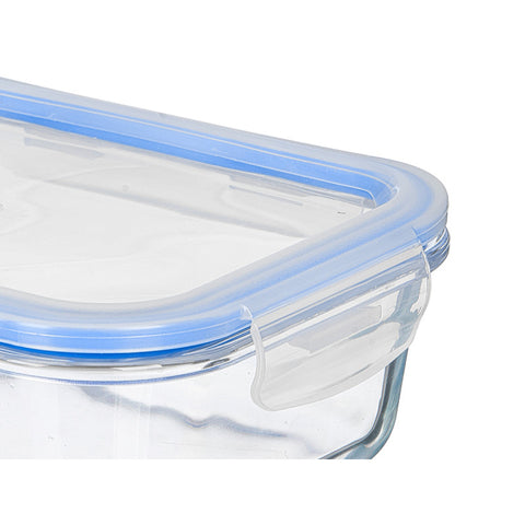 Set 3 Fiambreras Herméticas Rectangulares con Tapa