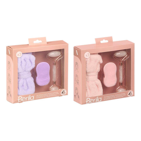 Set 3 Piezas Exfoliante Cara Rodillo Doble