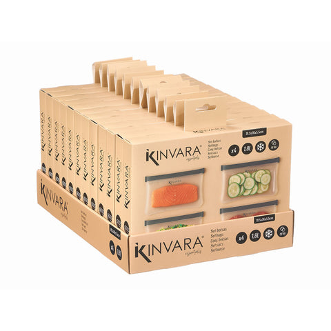 Set 4 Bolsas Peva 1800ml