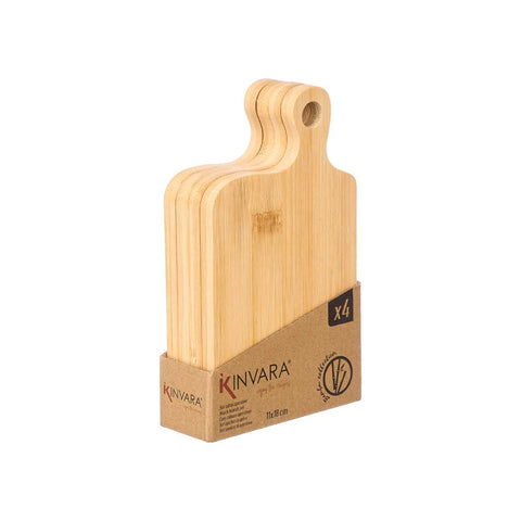 Set 4 Tablas 11x18cm 