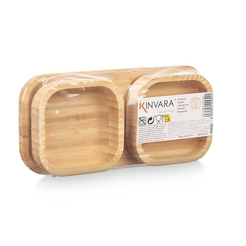 Set Aperitivo Bambú 3 Piezas