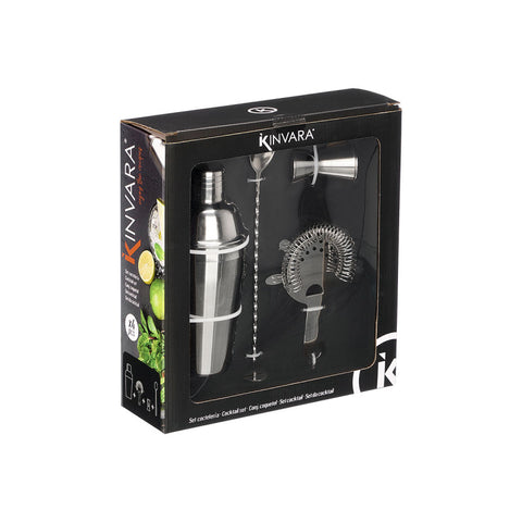 Set Coctelera 4 Piezas