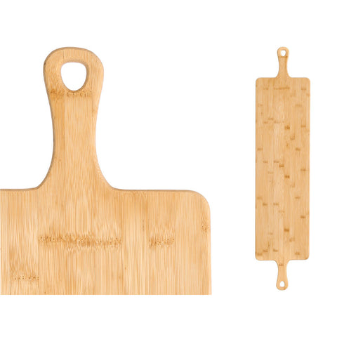 Tabla Servir 2 Asas Bambú 101cm