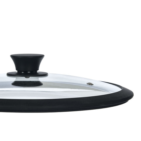 Tapa Cristal Silicona 20cm Diámetro