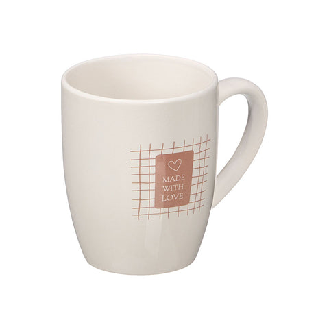 Taza Porcelana Love Smile 350ml