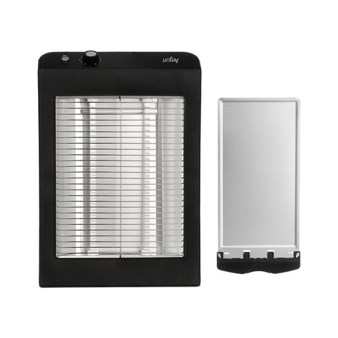 Tostador Plano Negro 600w Rectangular Argón