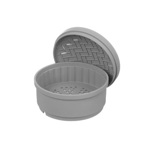 Vaporera Silicona Gris