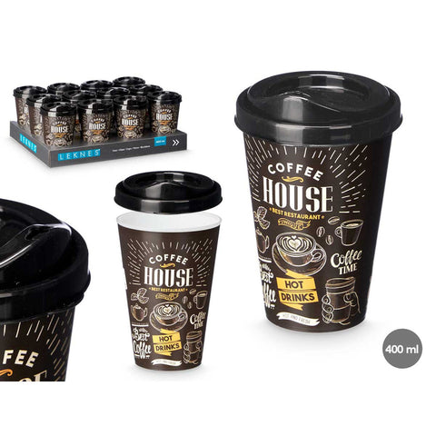 Vaso Plástico para Llevar 400ml