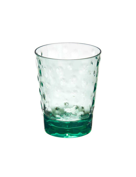 Vaso Plástico Puntos 470ml Verde