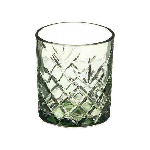 Set 6 Vasos Troquelados 350ml Verde
