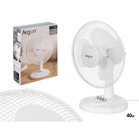 Ventilador de Mesa 40W Argón