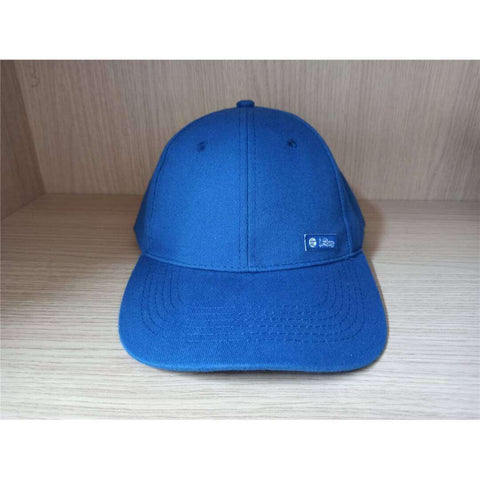 Gorra de Algodón Azul Lisa