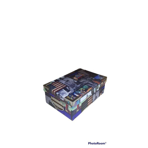 Caja Rectangular Cantoneras 27,5X18X10cm