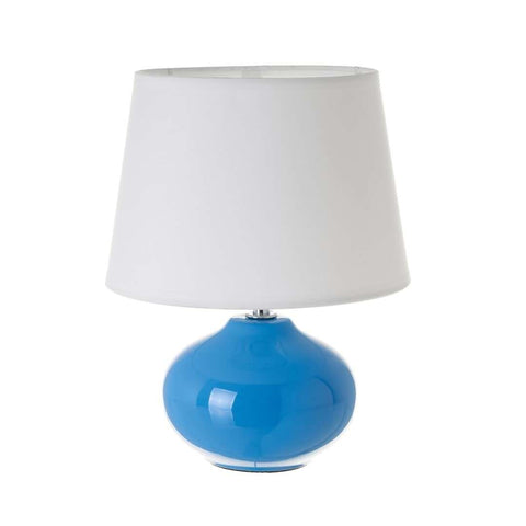 Lámpara Cerámica Azul