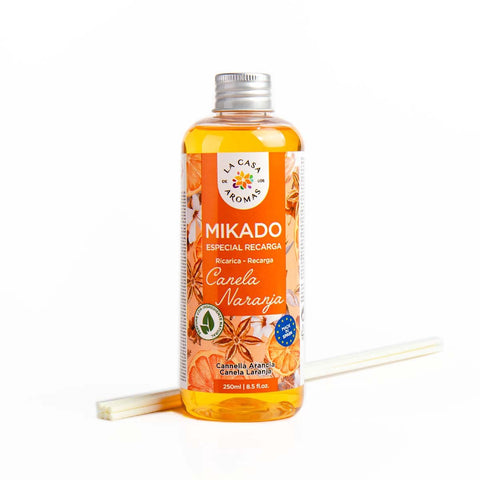 Mikado Reposición Canela Naranja 250ml