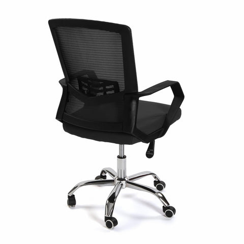 Cadira d'Oficina Negra 54x45x52cm